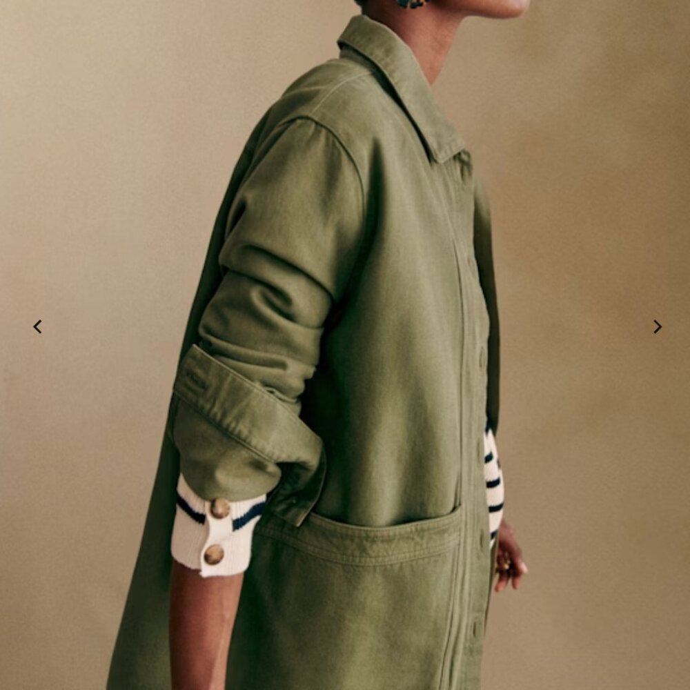 Sezane Will Jacket Khaki M